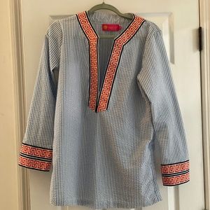 Seersucker Blouse